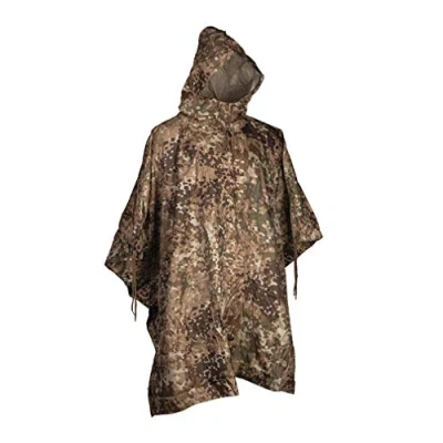 Afbeelding van Mil Tec Regenponcho Ripstop Regen Arid Flecktarn