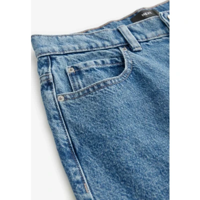 Afbeelding van Next Regular Fitfishtail MIDI Jeansrok, Dames, Maat: 42, Mid blue