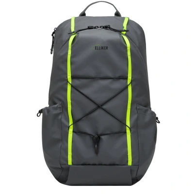 Afbeelding van Elliker Keswick Zip Top Backpack 22L greyneon Laptoprugzak