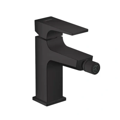 Afbeelding van Hansgrohe bidetmengkraan metropol 1 greeps mat zwart 32520670