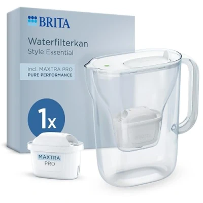 Afbeelding van BRITA waterfilterkan Style Essential Wit (2,4L) incl. 1x MAXTRA PRO Pure Performance filter