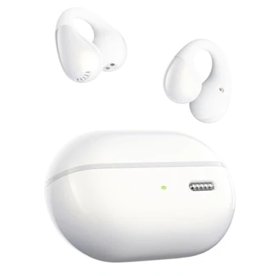 Afbeelding van SoundPEATS Pearlclip Pro draadloze hoofdtelefoon, Open 5.4 Bluetooth oortelefoon, 12 mm driver met krachtige bas, 24 uur luisteren, IPX5 waterbestendigheid, APP