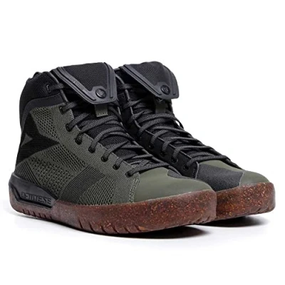 Afbeelding van Dainese Metractive Air Shoes Grape Leaf Black Natural Rubber 39 Maat Laars