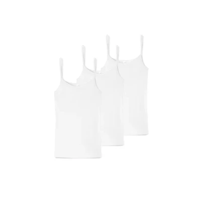 Afbeelding van Schiesser 3 PACK Hemd, Dames, Maat: 42, Weiß