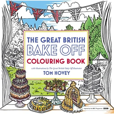 Afbeelding van Great British Bake Off Colouring Book: With Illustrations From The Series