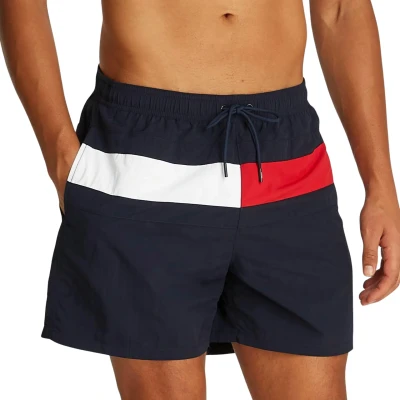 Afbeelding van Tommy Hilfiger Flag Medium Drawstring Zwemshort Heren