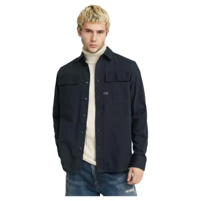 Afbeelding van G STAR Regular Overhemd, Heren, Maat: Large, Legion blue
