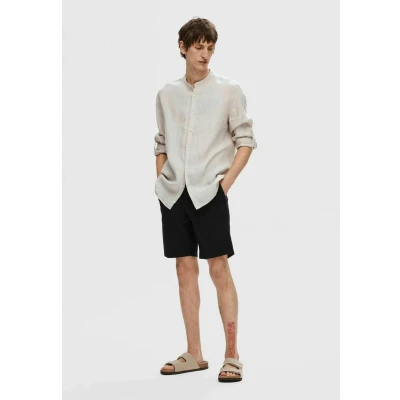 Afbeelding van Selected Homme Miles FLEX Shorts, Heren, Maat: Small, Black