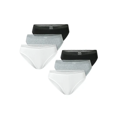 Afbeelding van Schiesser 6 PACK Modern Slip, Dames, Maat: 36, Classics