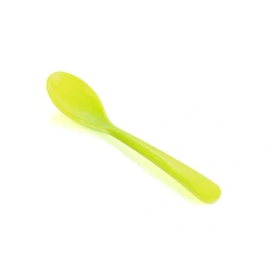 Afbeelding van Kimmel Eierlepel babylepel dessertlepel groot gemengd (6 stuks) herbruikbaar, kunststof, limoen, 21 000 3307 1