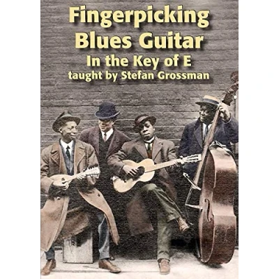 Afbeelding van Stefan Grossman Fingerpicking Blues Guitar In The Key Of E (DVD)