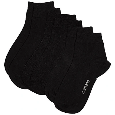 Afbeelding van Camano Kindersokken, verpakking van 3 stuks, zwart (black 5), 39 42