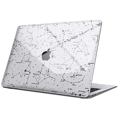 Afbeelding van Fintie Hoes Compatibel met MacBook Air 13 A2337 M1/A2179/A1932 (2018 2020 Laat los), Hoogwaardige Beschermhoes Snap Case 13&quot; Retina Display Touch ID, Constellation