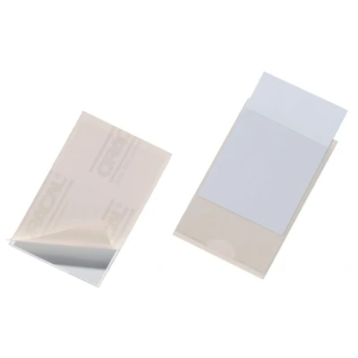 Afbeelding van Etikethouder Durable pocketfix 57x90mm zelfklevend