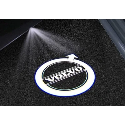 Afbeelding van 2 PCS deur LED logo verlichting projector welkom lichten, voor Volvo XC60 XC40 XC90 S60 S90 V60 V40, laser licht decoratie,B