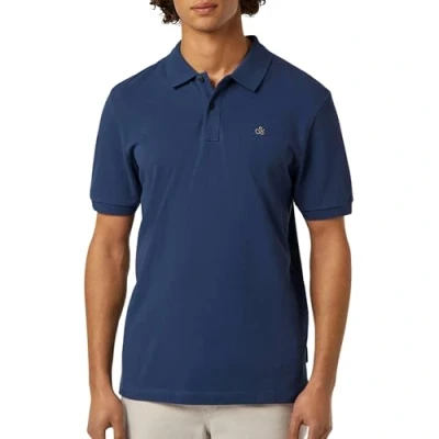 Afbeelding van Scotch &amp; Soda Seasonal CORE Regular FIT Poloshirt, Heren, Maat: Large, Atlantic blue