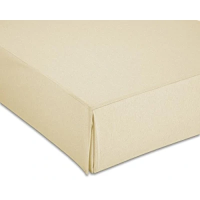 Afbeelding van Martina Home Canada overtrek voor boxspringbed, polyester, beige, 150 cm