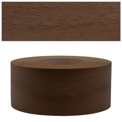 Afbeelding van Mprofi MT® (20m Rol) Melamine Kanten Kantstroken Kantenband Kantstrook Met Smeltlijm Strijkrand voor Plank,Meubelbouwplaat,Meubelplank Rand om op te Strijken Donkere Walnoot 45mm