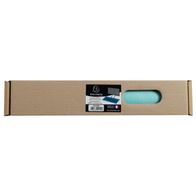 Afbeelding van Exacompta Ref. 29142E 1 Home Office bureaulegger in tweekleurig kunstleder (polyurethaan) zacht en stevig formaat 40 x 80 cm kleur tropical/canard opgerold geleverd