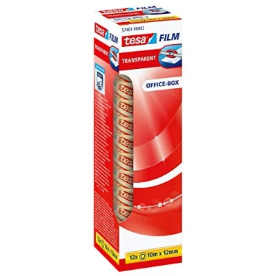 Afbeelding van Tesafilm 12x TRANSPARANT 10M x 12MM