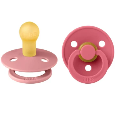 Afbeelding van BIBS Colour 2 Pack Dusty Pink/Coral Maat