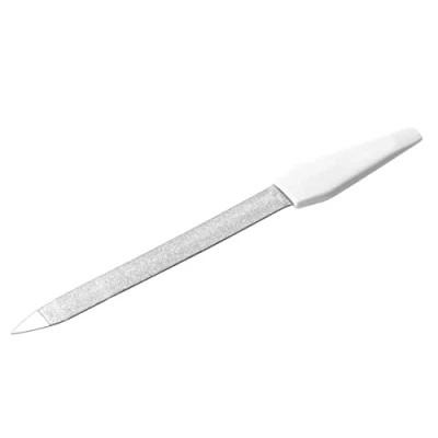 Afbeelding van REMOS Nagelvijl saffier voor de perfecte manicure met hol vijlblad 18 cm