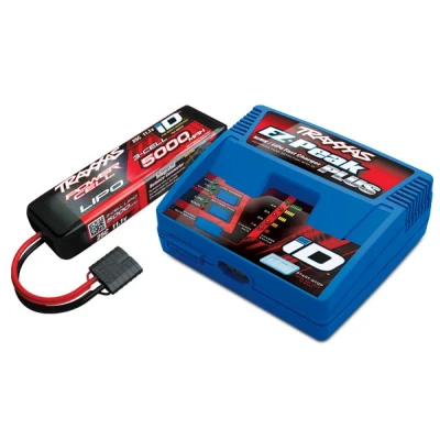 Afbeelding van Battery/charger completer pack (bevat 2970 iD lader (1), 2872X 5000mAh 11.1V 3 cellige 25C LiPo batterij (1)