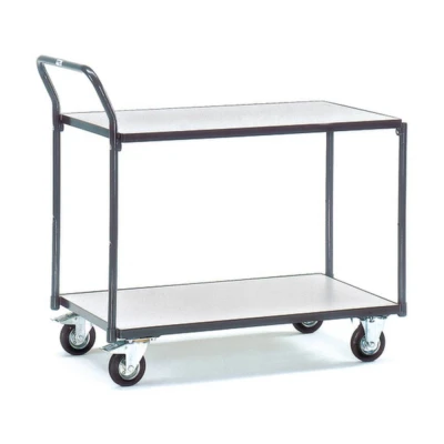 Afbeelding van fetra 1840 Tafelwagen ESD Staal Laadvermogen (max.): 250 kg Leigrijs (RAL 7015)