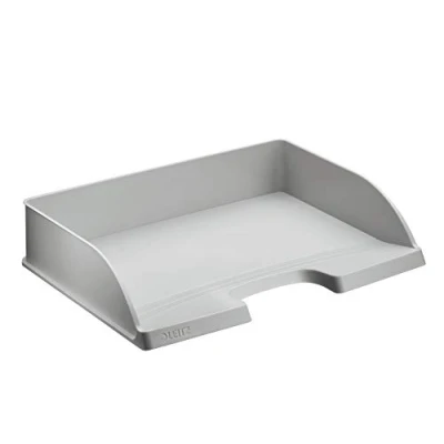 Afbeelding van Leitz Plus brievenbak, liggend formaat, A4, grijs, 52180085