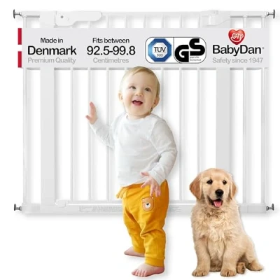 Afbeelding van BabyDan Premier Plus Klemhek Wit 73,5 106,3cm