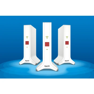 Afbeelding van AVM WiFi versterker FRITZ!Mesh Set 4200 3er 20003107 LAN 10/100/1000 MBit/s Mesh compatible