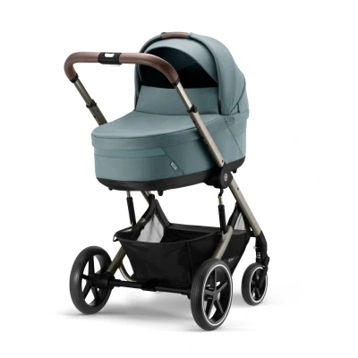 Afbeelding van Cybex Balios S Lux Kinderwagen Sky Blue Taupe Frame