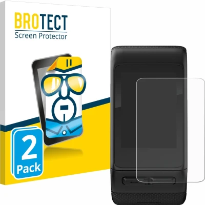 Afbeelding van BROTECT (2 Stuks) Schermbeschermer voor Garmin vivoactive HR Screen Protector Transparant