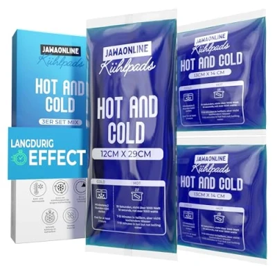 Afbeelding van JAWA Gel Mix Koelpads, herbruikbaar koelkompres, koelpack met direct effect, flexibel, koud warm kompres, premium coolpack gel, koelkussen, veelzijdig te gebruiken