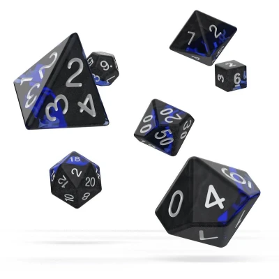 Afbeelding van Oakie Doakie Dice Set RPG Enclave: Sapphire (7 stuks)