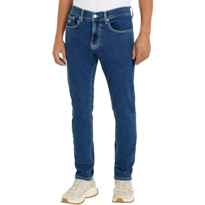 Afbeelding van Tommy Jeans Heren Austin Slim TPRD AH4230, Denim Medium, 33W/34L, 33W / 34L
