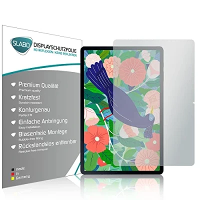 Afbeelding van Slabo 2 x Schermbeschermer compatibel met Samsung Galaxy Tab S7 FE (Wi Fi 5G) S7+ Plus Screenprotector Film Accessoires Geen reflectie MATT