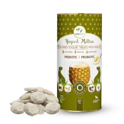 Afbeelding van Pawfect Freeze Dried Yoghurt hondensnack met Ananas 38 gr.
