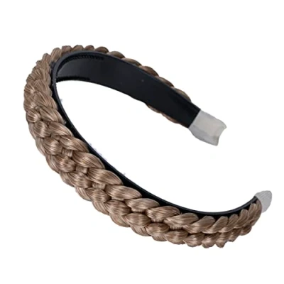 Afbeelding van CAISHA Haarband Met Vlecht Haarstukje Haarlint Blond Mix HR3