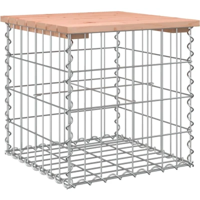 Afbeelding van Tuinbank schanskorfontwerp 43x44x42 cm massief douglashout
