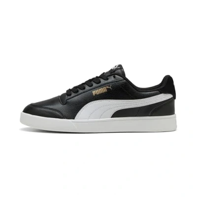 Afbeelding van Puma Shuffle Sneaker uniseks volwassene, Zwart (Black White Team Gold), 48.5 EU