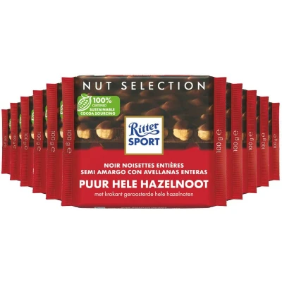Afbeelding van Rittersport Puur Hazelnoot 10x