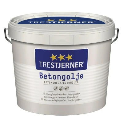 Afbeelding van Oxan Trestjerner Betonolje Transparante Betonverf 10 LTR Transparant