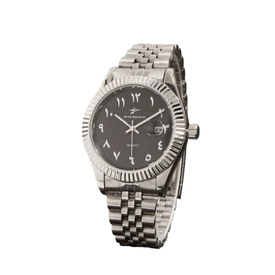Afbeelding van Ricecgo HerenHorloge Bruin met Goud en Blauw