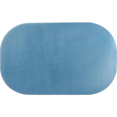 Afbeelding van Atmosphera Nina Soft placemats/Onderleggers Set van 4 44x28cm Blauw