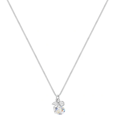 Afbeelding van Elli Dames Hanger Engel met Kristal in 925 Sterling Zilver