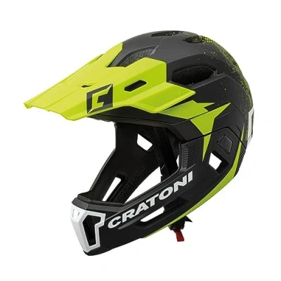 Afbeelding van 707853VAR Fietshelm C MANIAC 2.0MX MTB KLEUR NEG/LIM GROOTTE 52 56