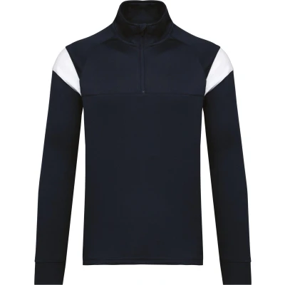 Afbeelding van PROACT Trainingssweater 1/4 rits uniseks PA387 Navy
