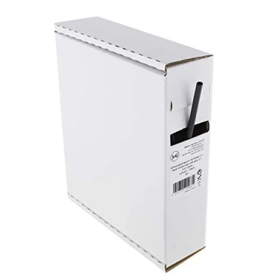 Afbeelding van Krimpkous zwart 3:1 met lijm, 3,0 1,0 mm, 5 meter dispenser