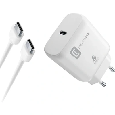 Afbeelding van Cellularline Kit 25 W Pd usb c naar Thuislader